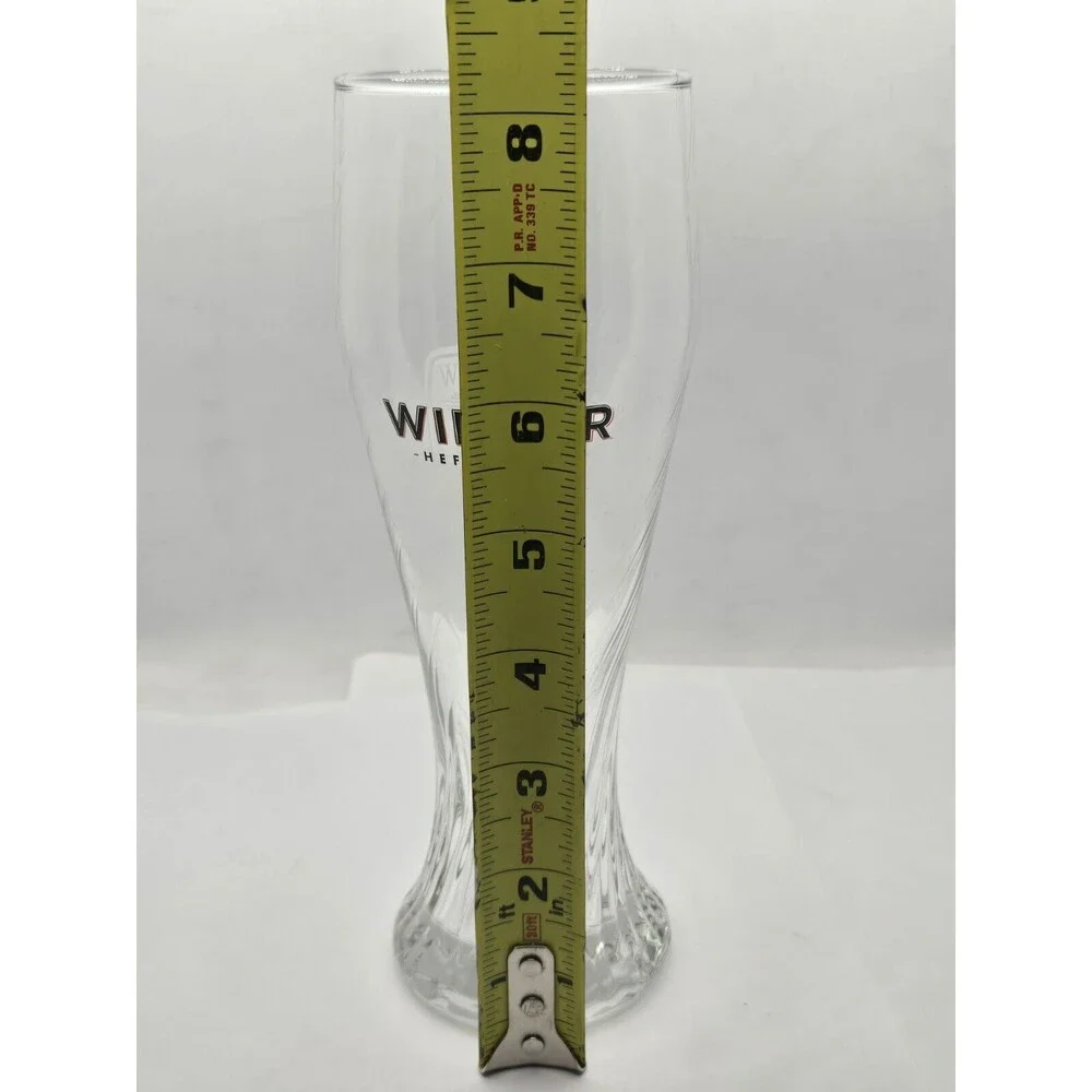 Widmer Brothers Brewing Company Hefeweizen Wheat Beer Glass Portland Oregon 16oz